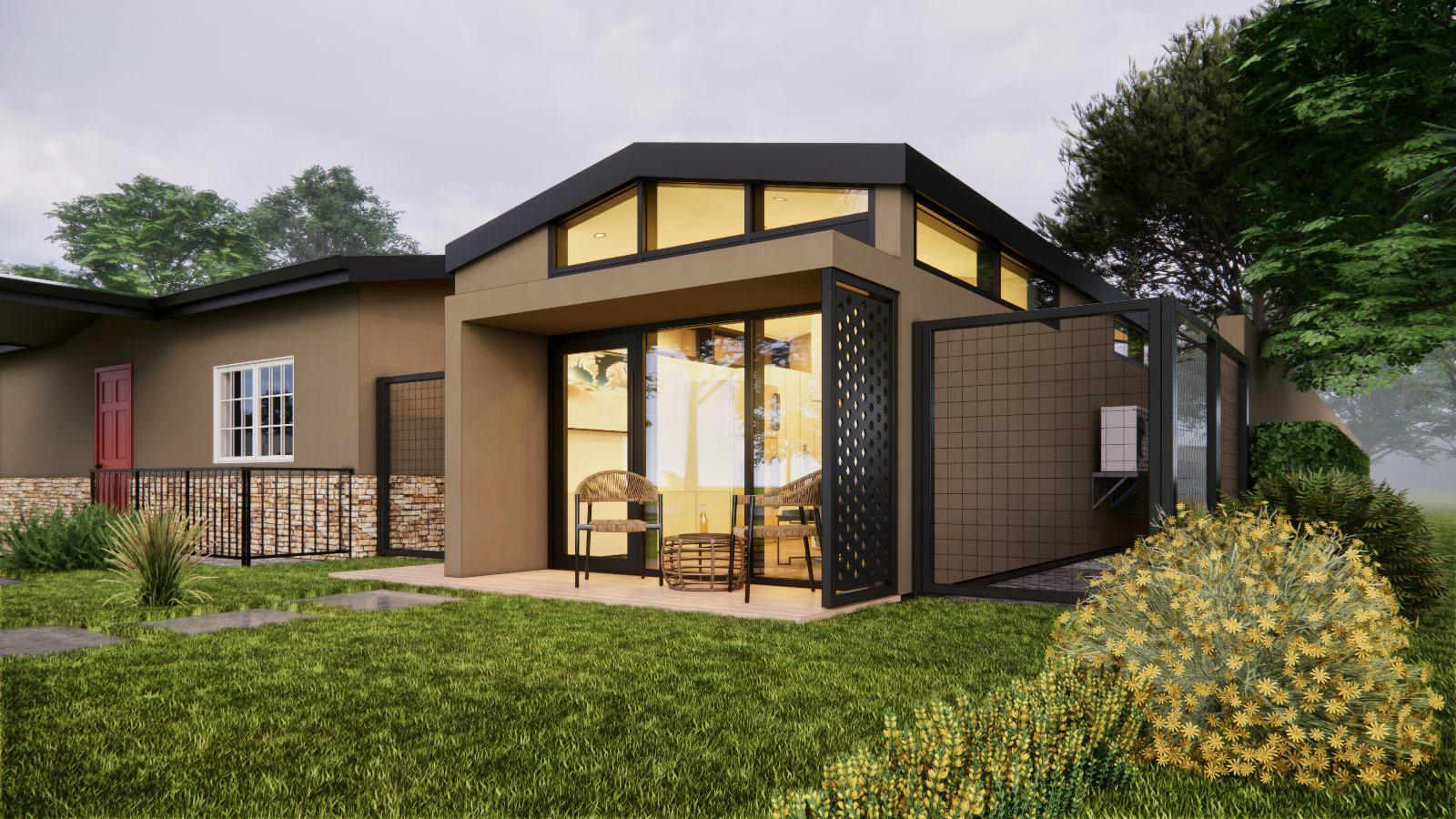 Solar Home Builders – Tempe, Arizona – 380 Sq. Ft. Studio ADU Solar Home Builders - Tempe, Arizona - 380 Sq. Ft. Studio ADU